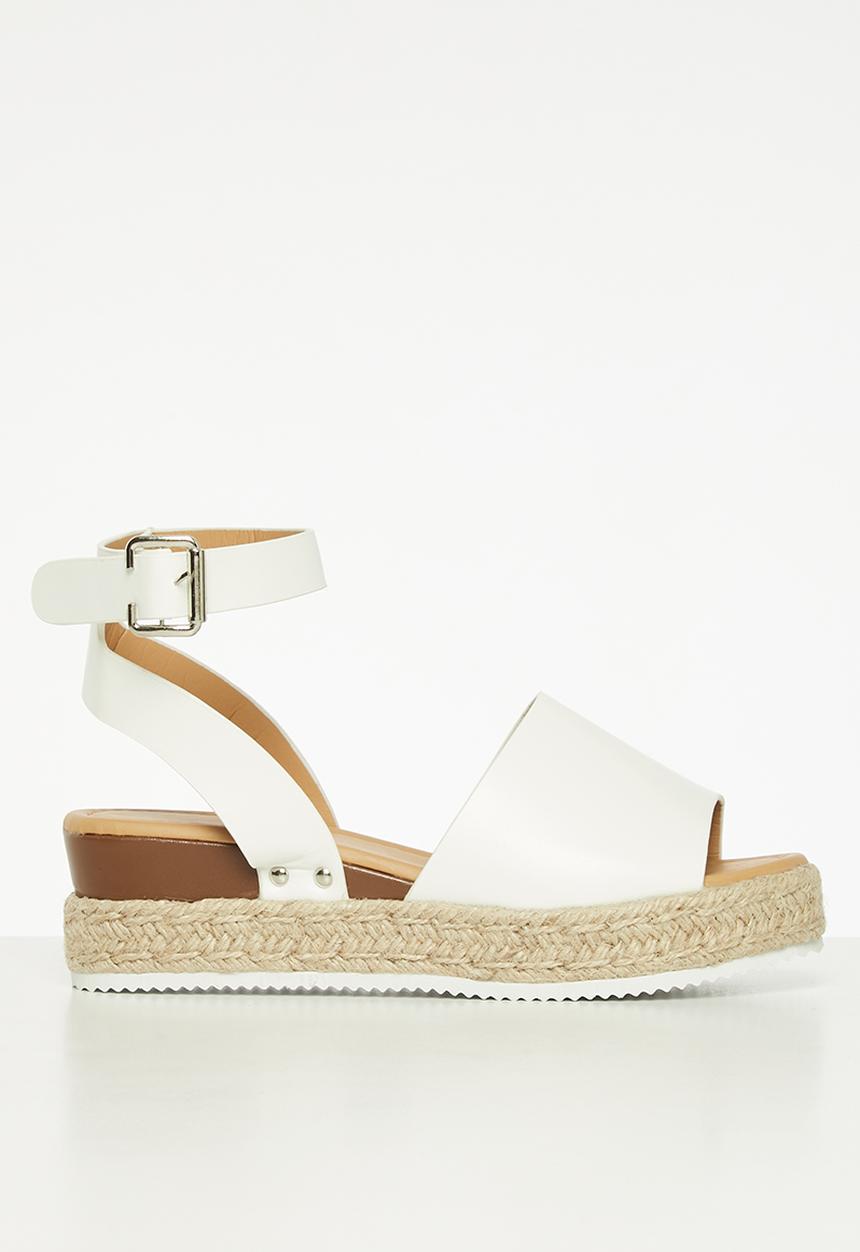 edit - Laiken espadrille - white