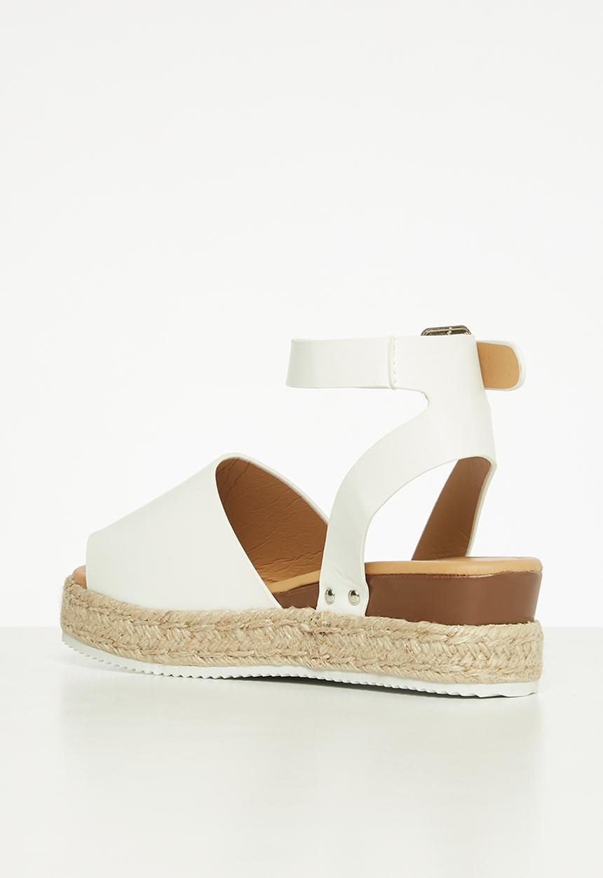 edit - Laiken espadrille - white