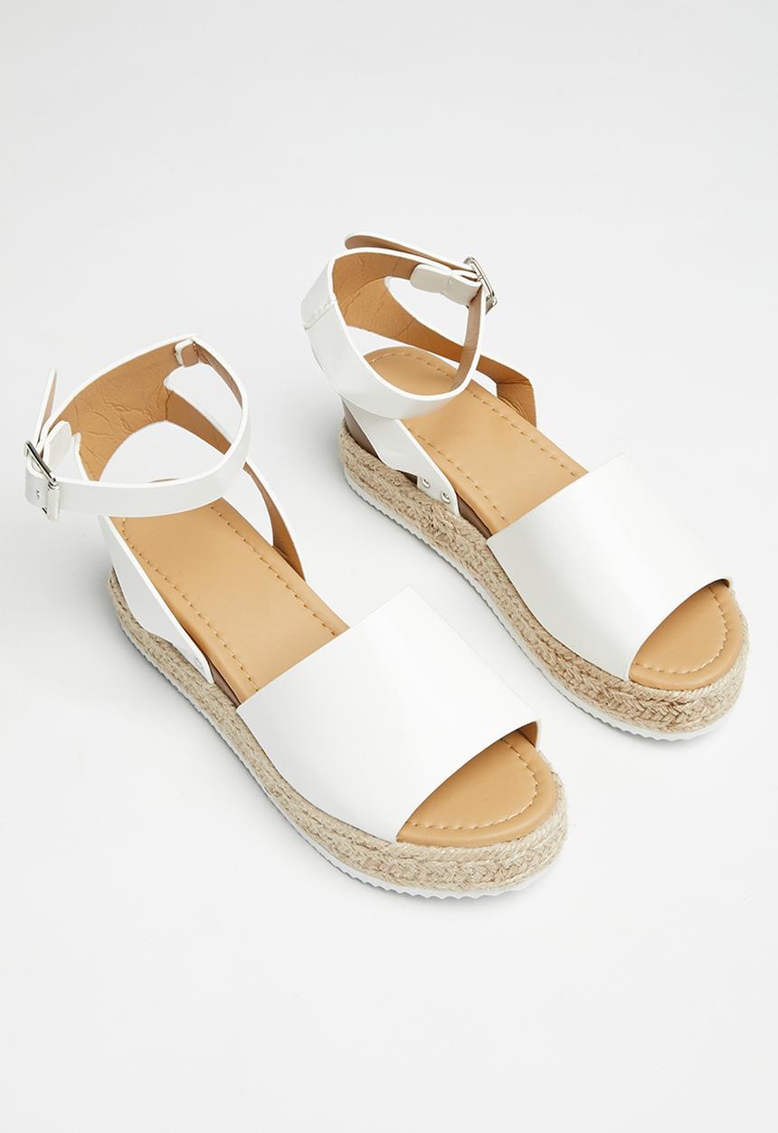 edit - Laiken espadrille - white
