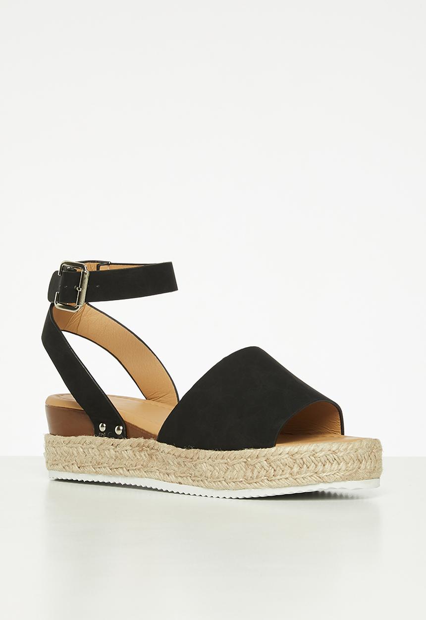 edit - Laiken espadrille - black