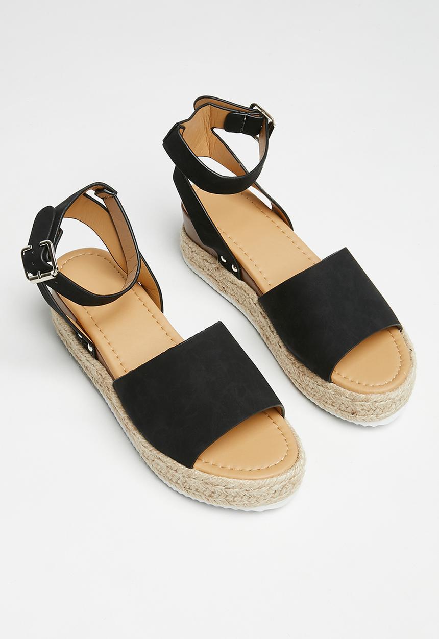 edit - Laiken espadrille - black
