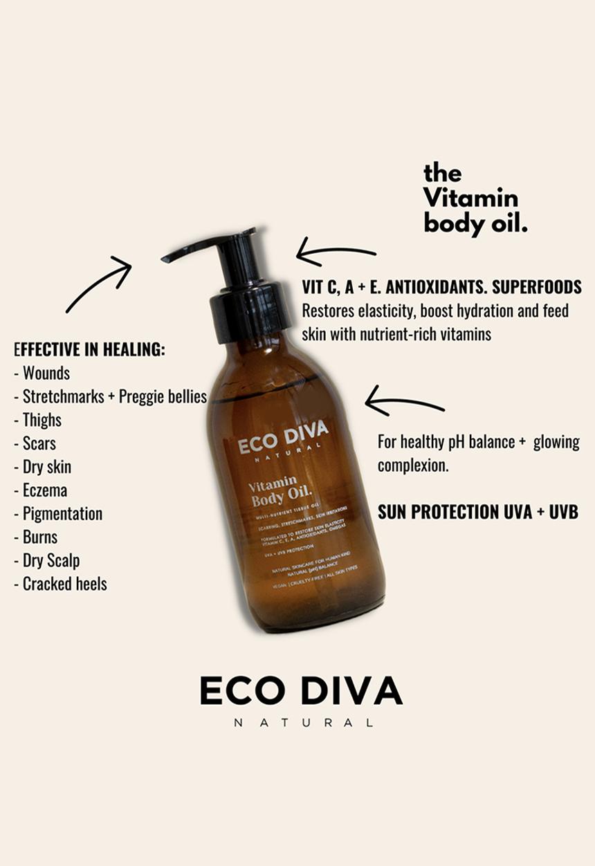 Eco Diva Natural - Vitamin Body Oil