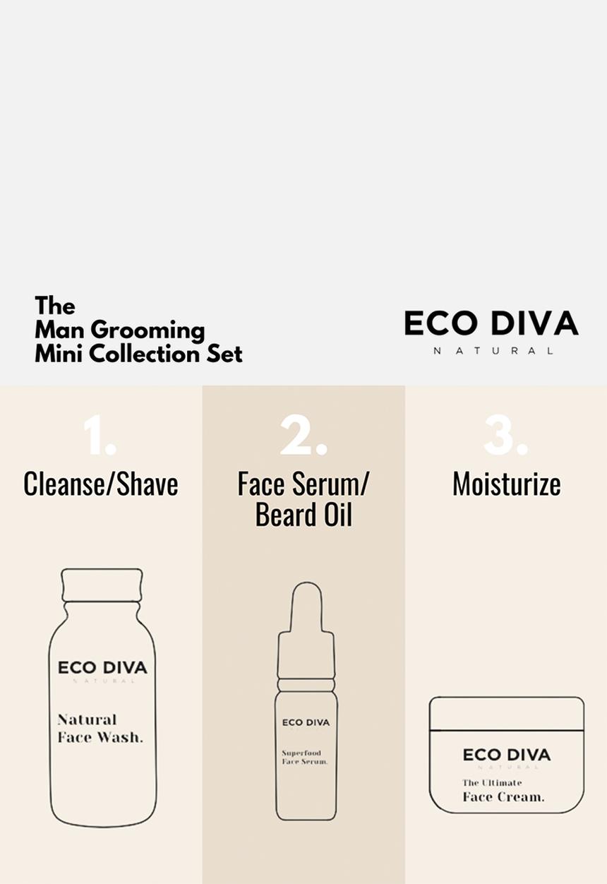Eco Diva Natural - Eco Diva Man Grooming Collection Mini Set