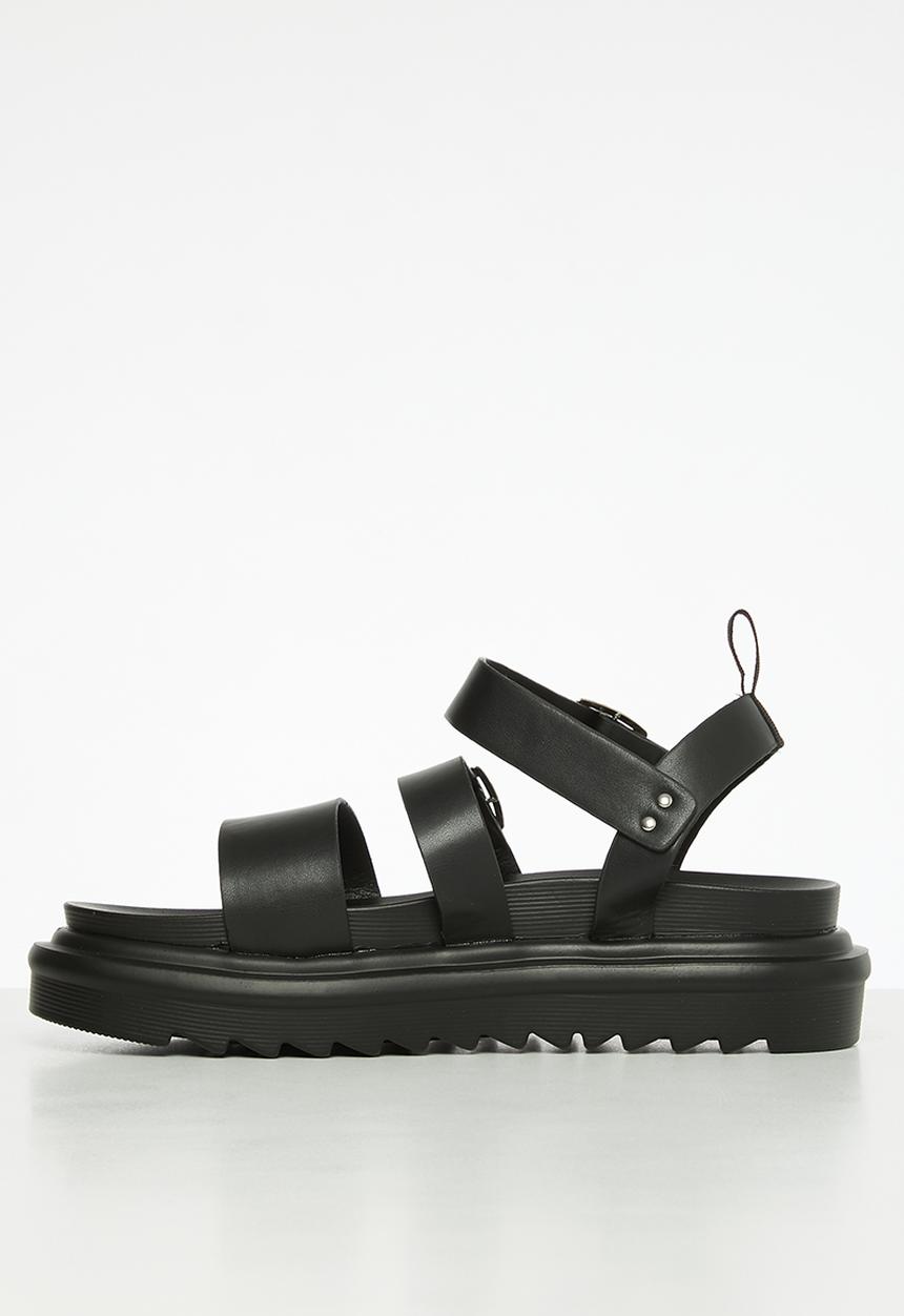 Public Desire - Macy chunky buckle sandal - black