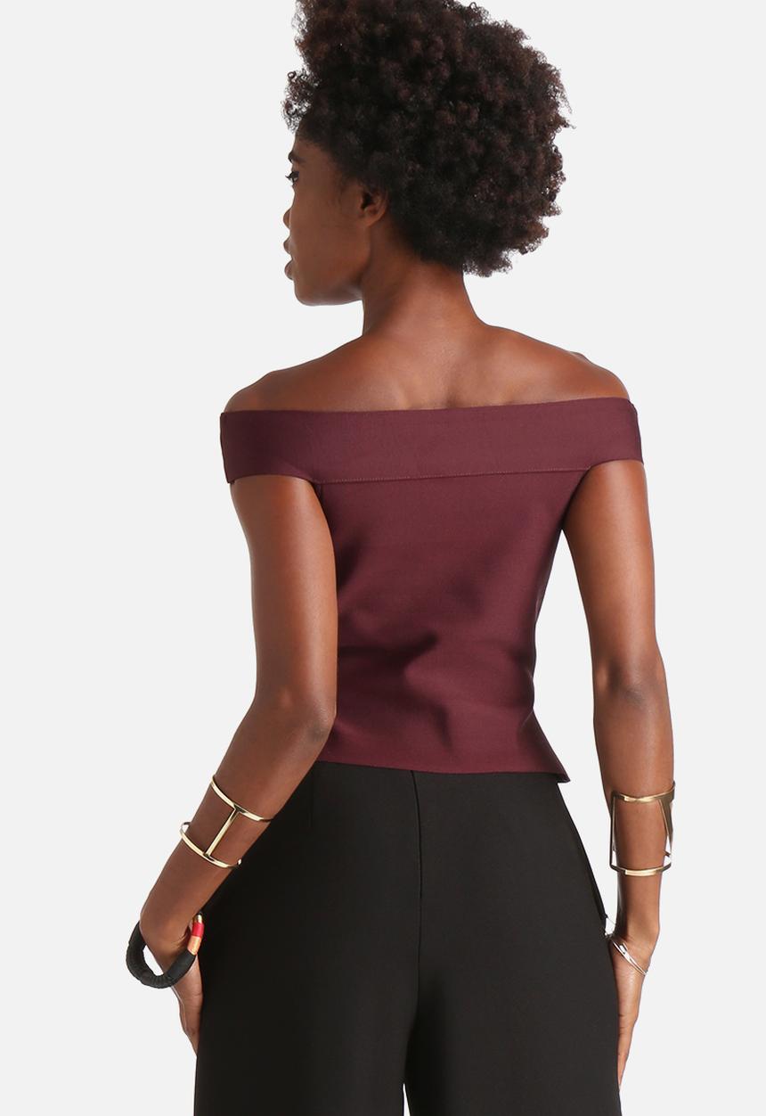 Vero Moda - Sandy Fancy Off-Shoulder Top