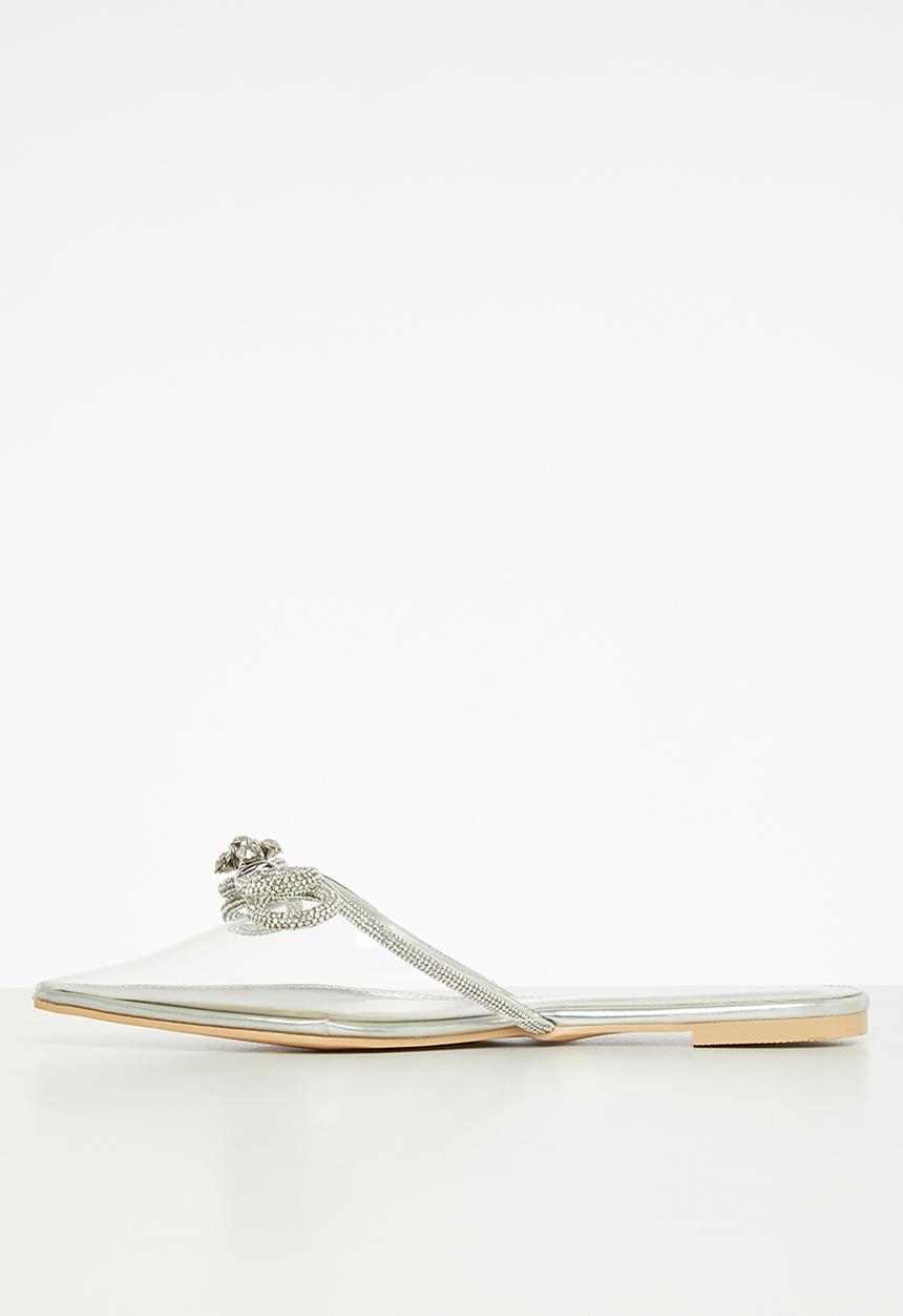 Public Desire - Extra slip-on - silver 