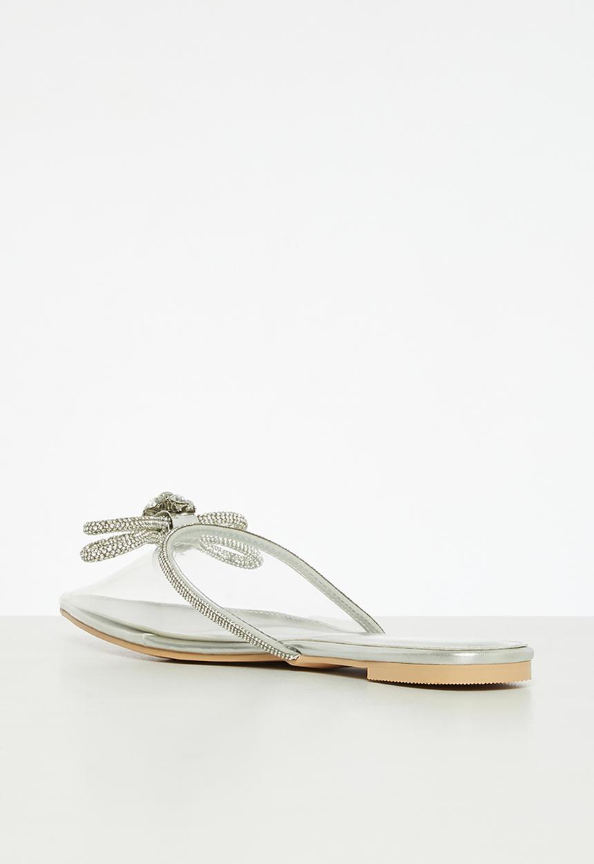 Public Desire - Extra slip-on - silver 