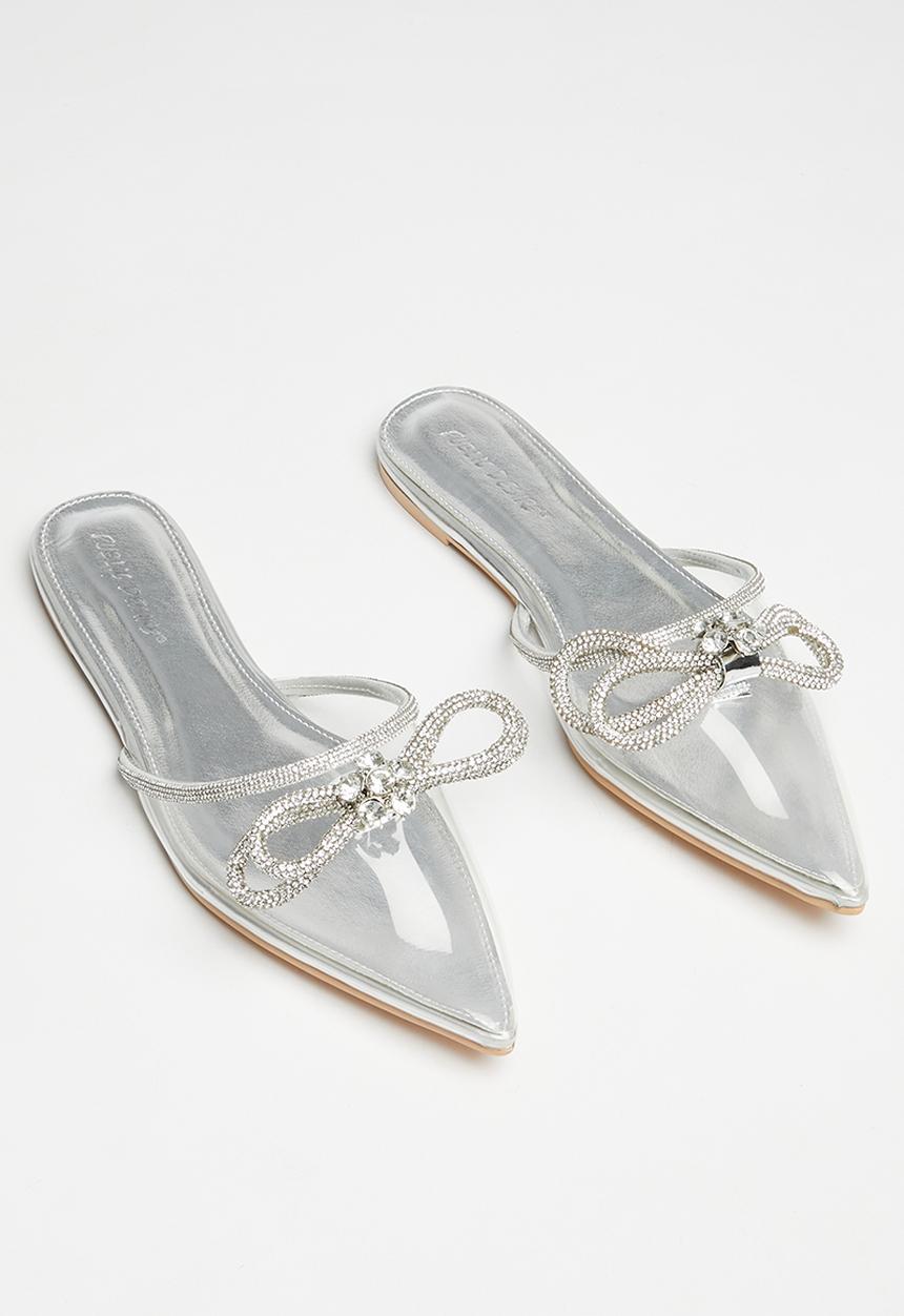 Public Desire - Extra slip-on - silver 