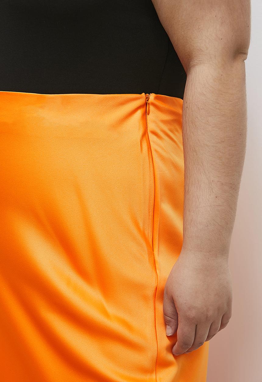 Superbalist - Bias slip midi - tangeto