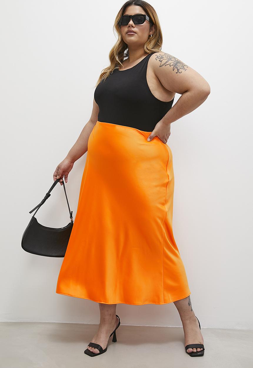 Superbalist - Bias slip midi - tangeto