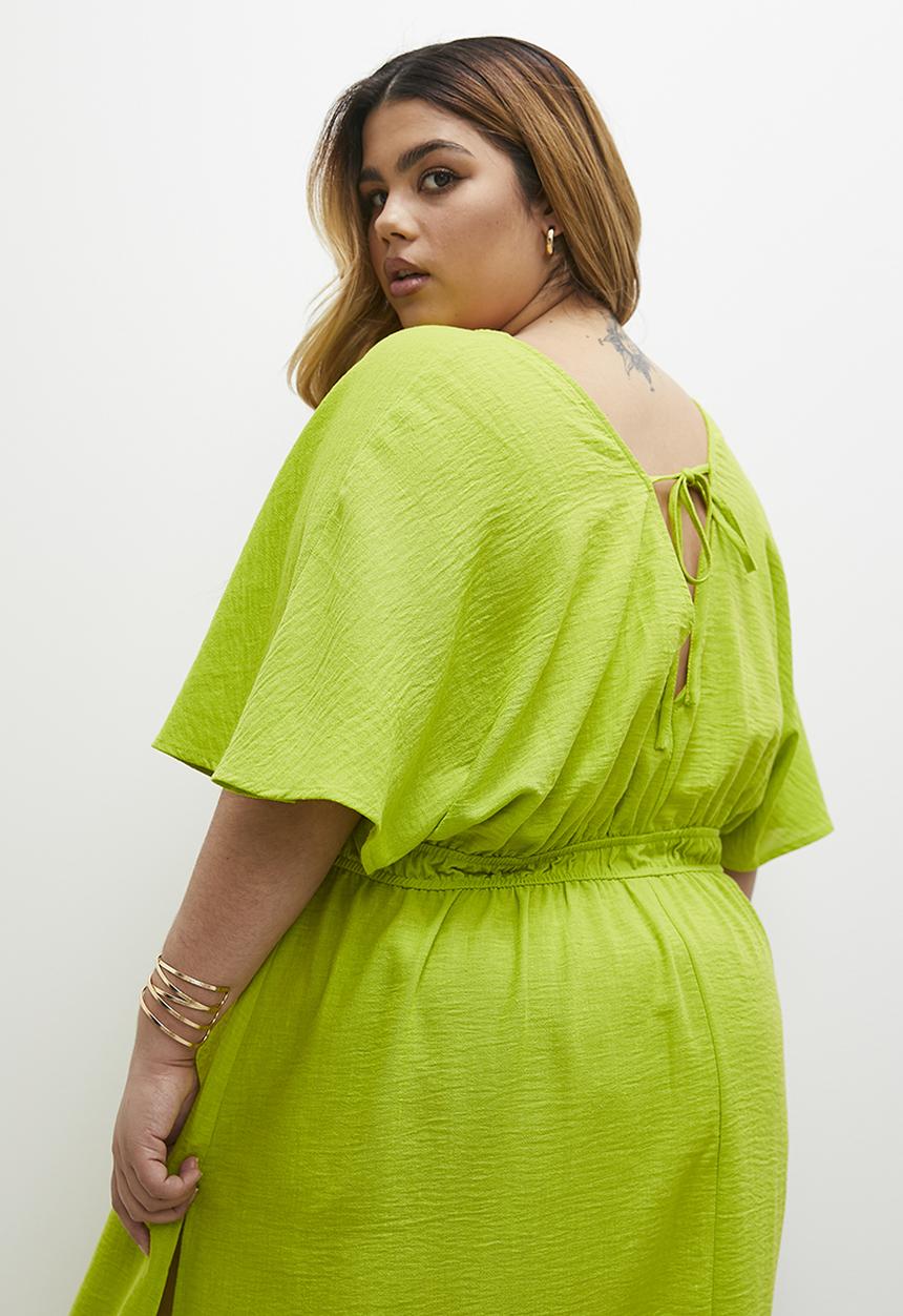 Superbalist - Maxi kaftan - chartreuse