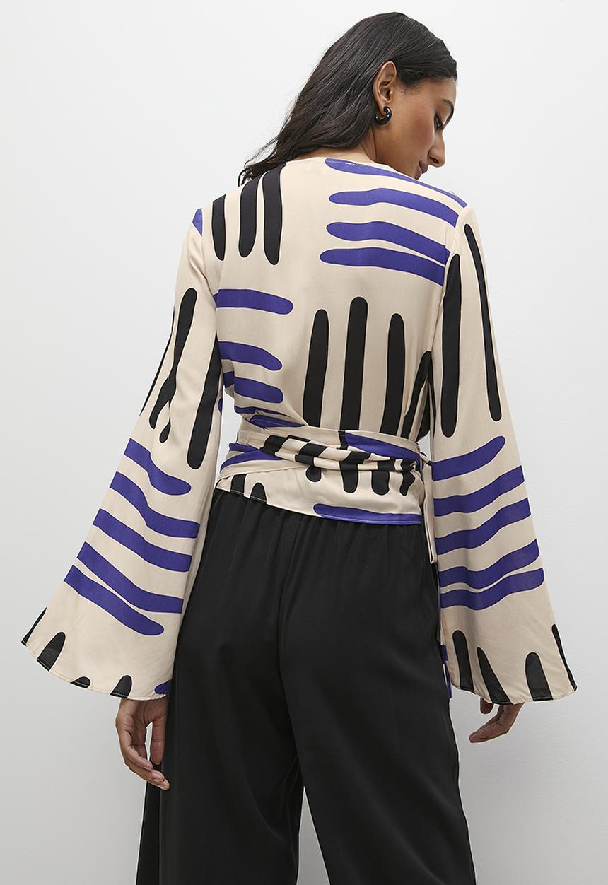 Superbalist - Wrap blouse - multi 