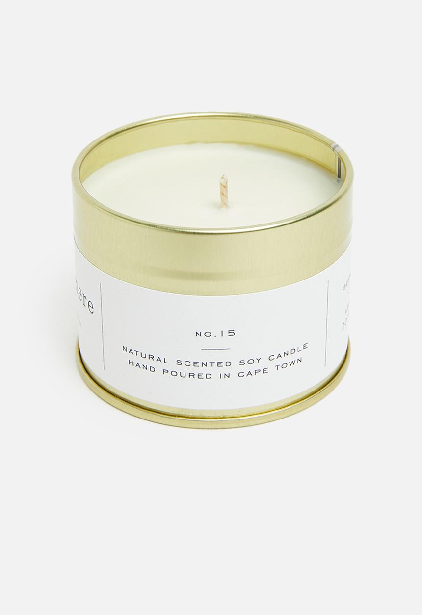 Amanda Jayne - Sweet cashmere gold travel tin candle