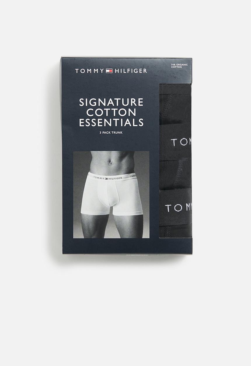 Tommy Hilfiger - 3 Pack wb trunk - black