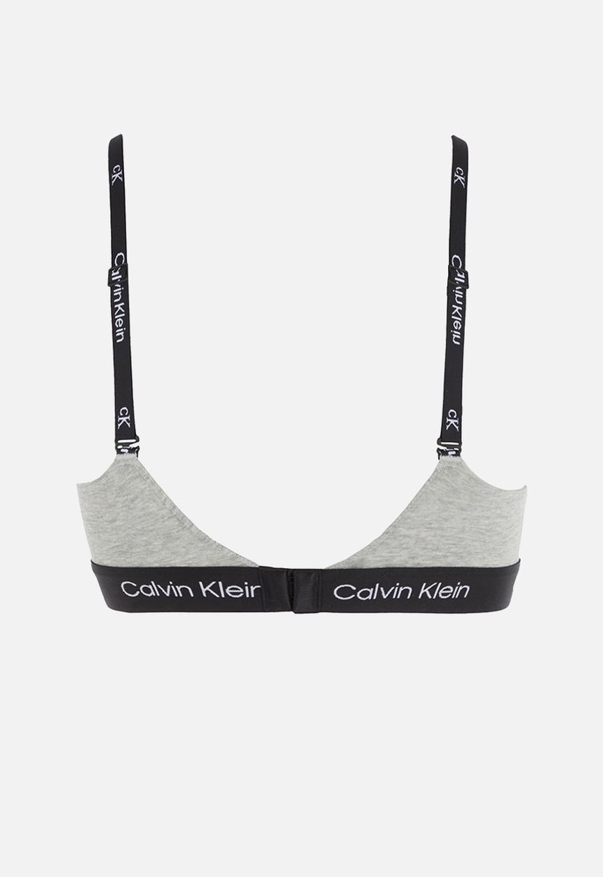 Calvin Klein - Lght lined bralette - grey heather