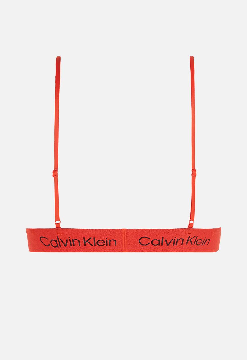 Calvin Klein - Lght lined bralette - hazard