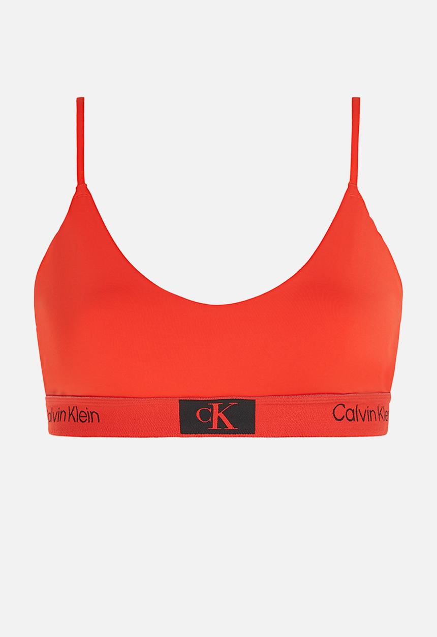 Calvin Klein - Lght lined bralette - hazard