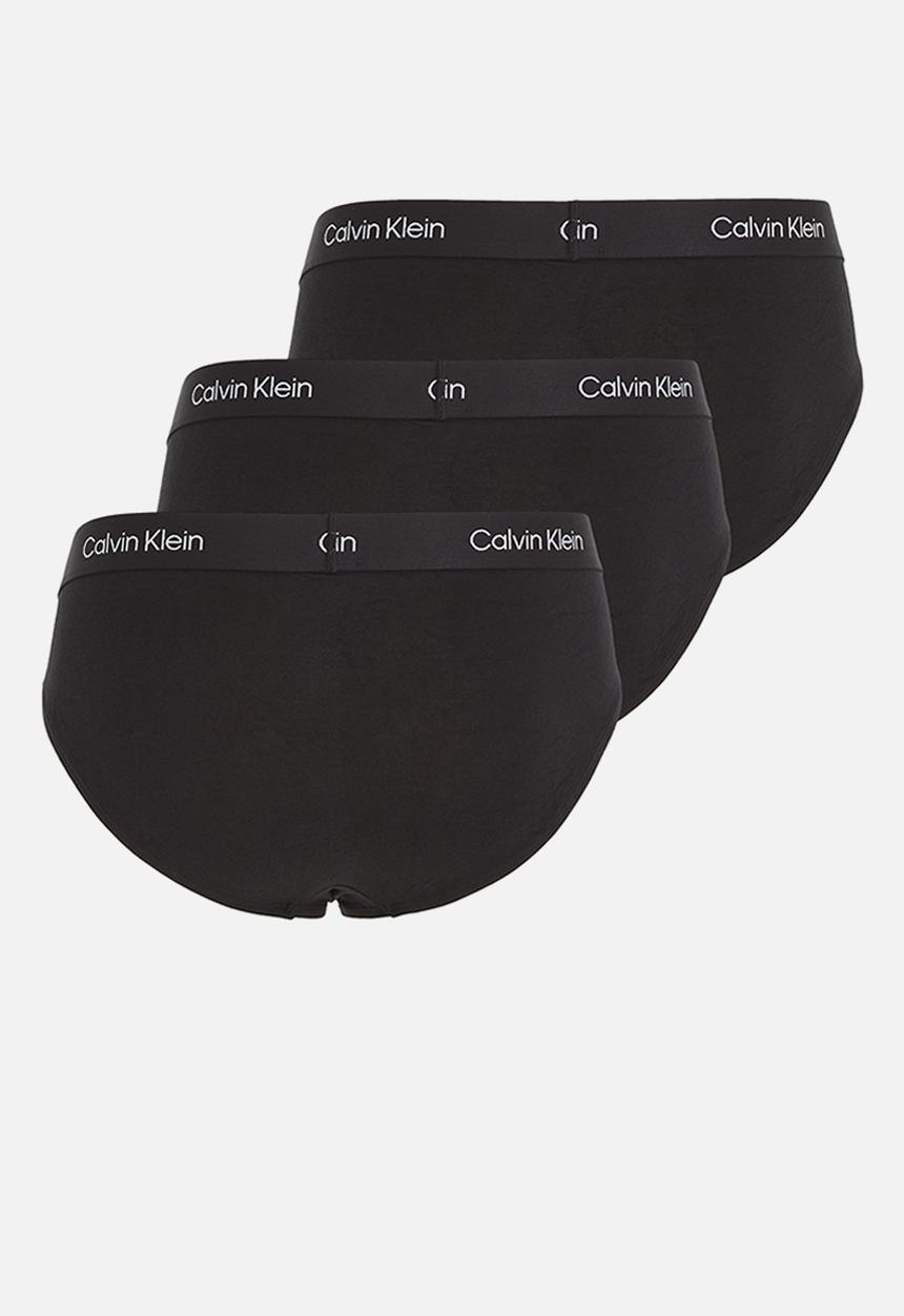 Calvin Klein - Hip brief 3pk - black