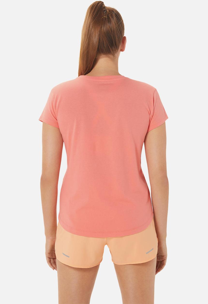 ASICS - Asics big logo tee - rose dust & pale apricot