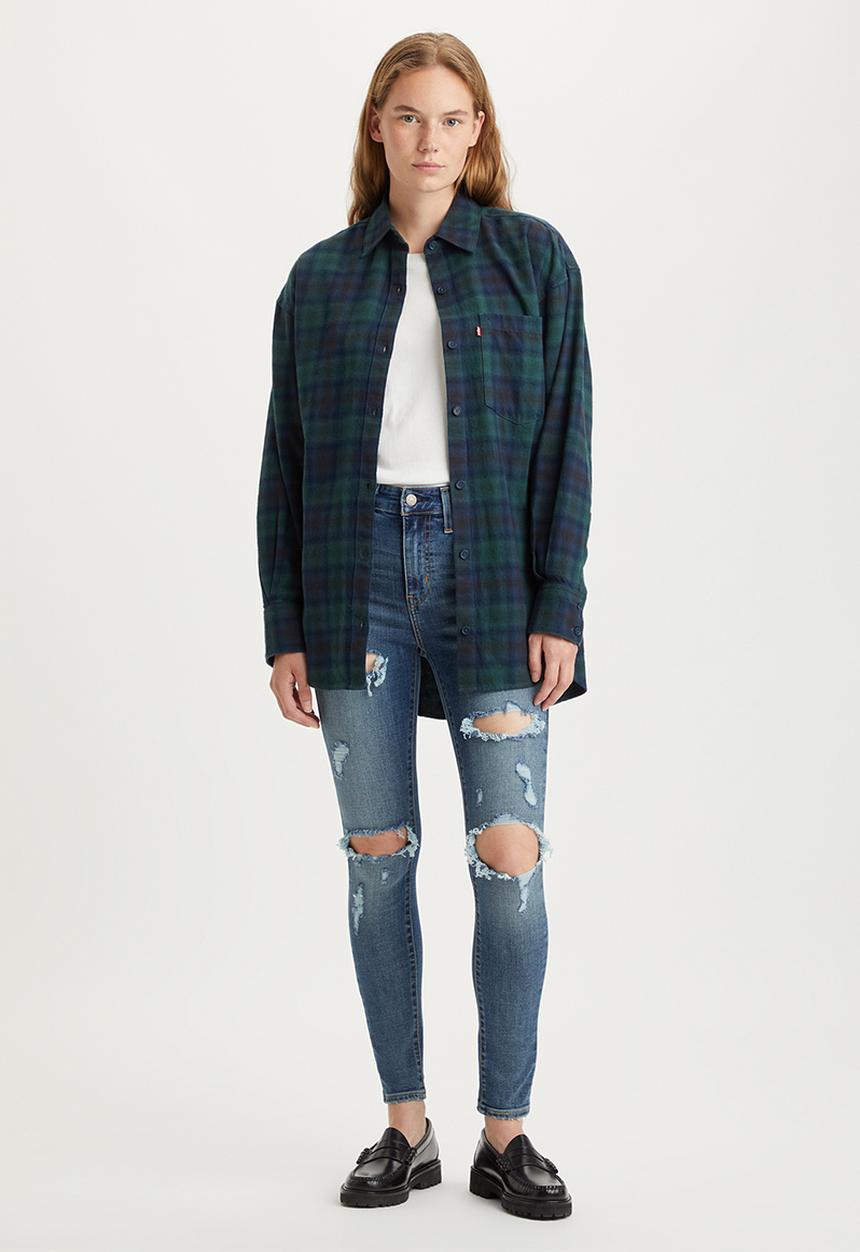 Levi’s® - 721 High rise skinny za tore it up - dark indigo