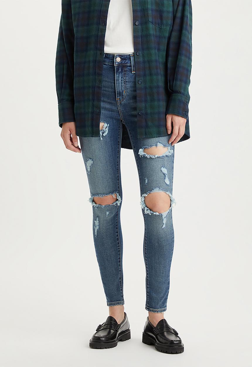 Levi’s® - 721 High rise skinny za tore it up - dark indigo