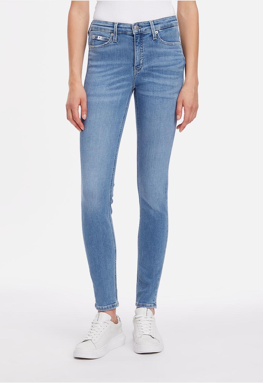 Calvin Klein - Mid rise skinny - denim medium