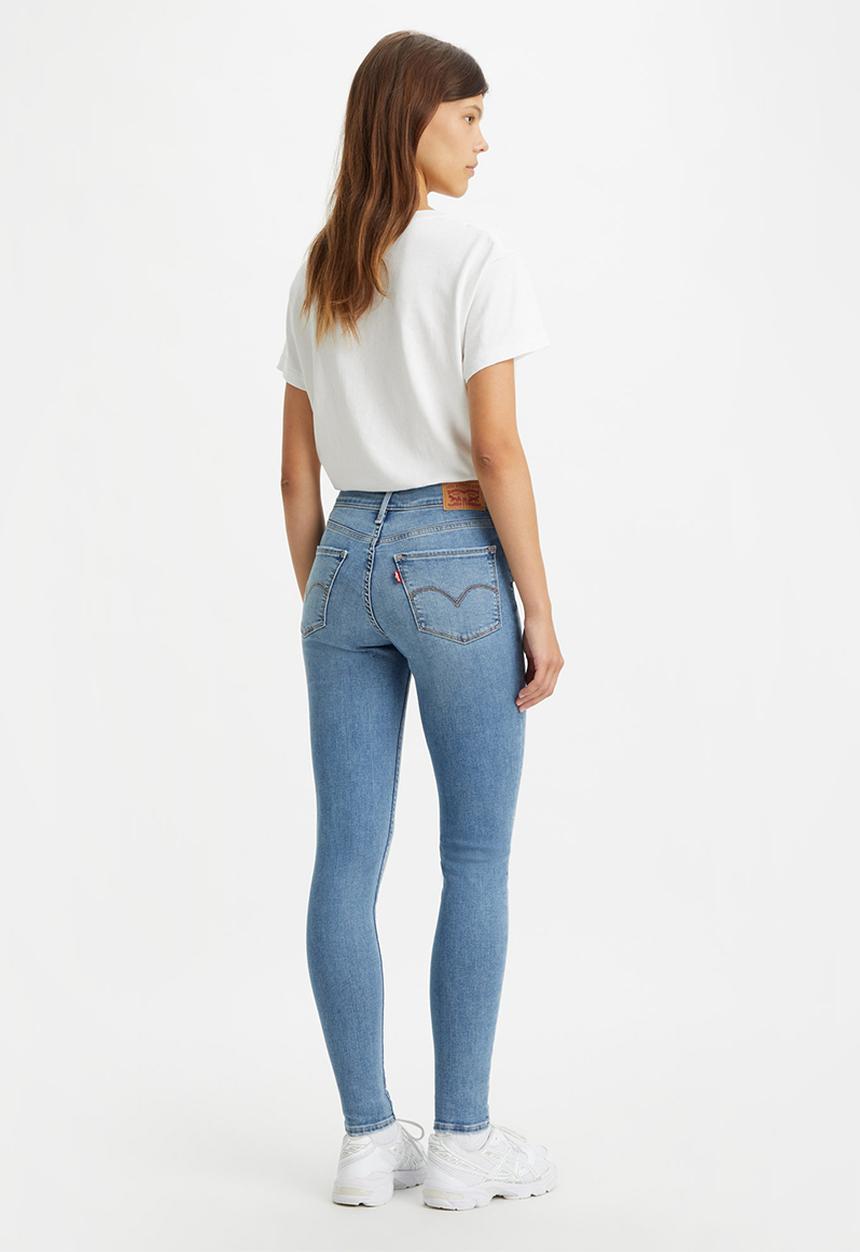 Levi’s® - 720 Hirise Superskinny Z Talk Me Through - Med Indigo