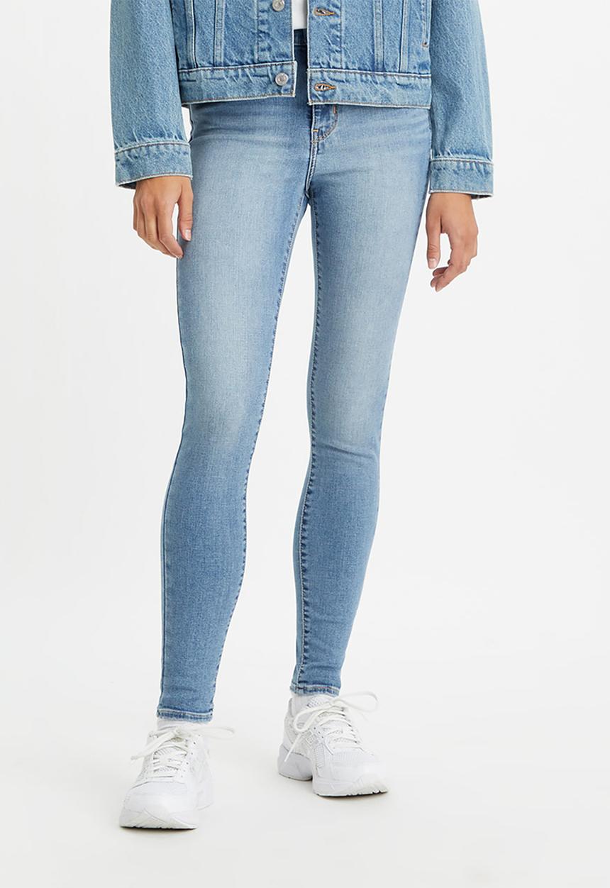 Levi’s® - 720 Hirise Superskinny Z Talk Me Through - Med Indigo