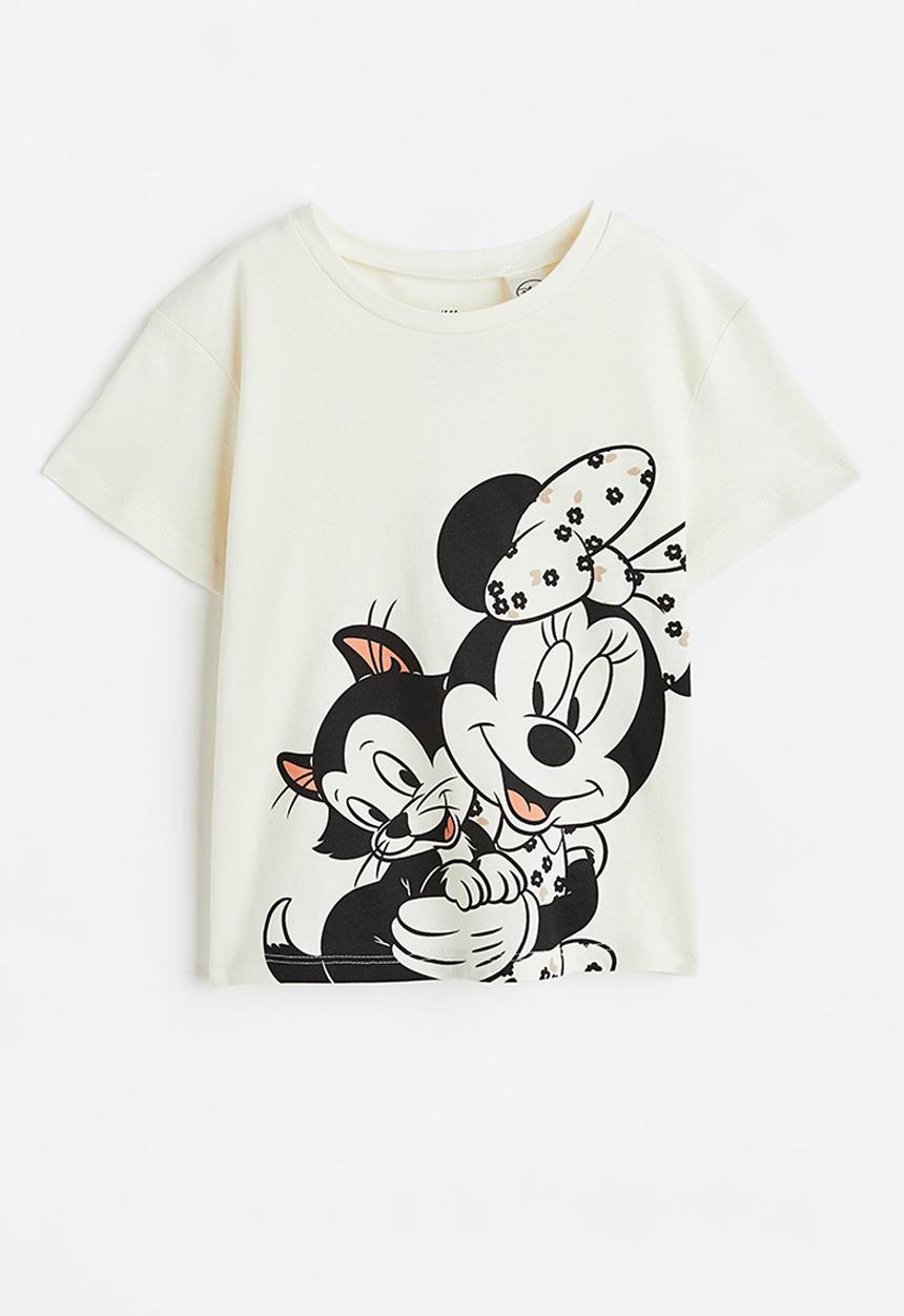 H&M - Printed T-shirt - white
