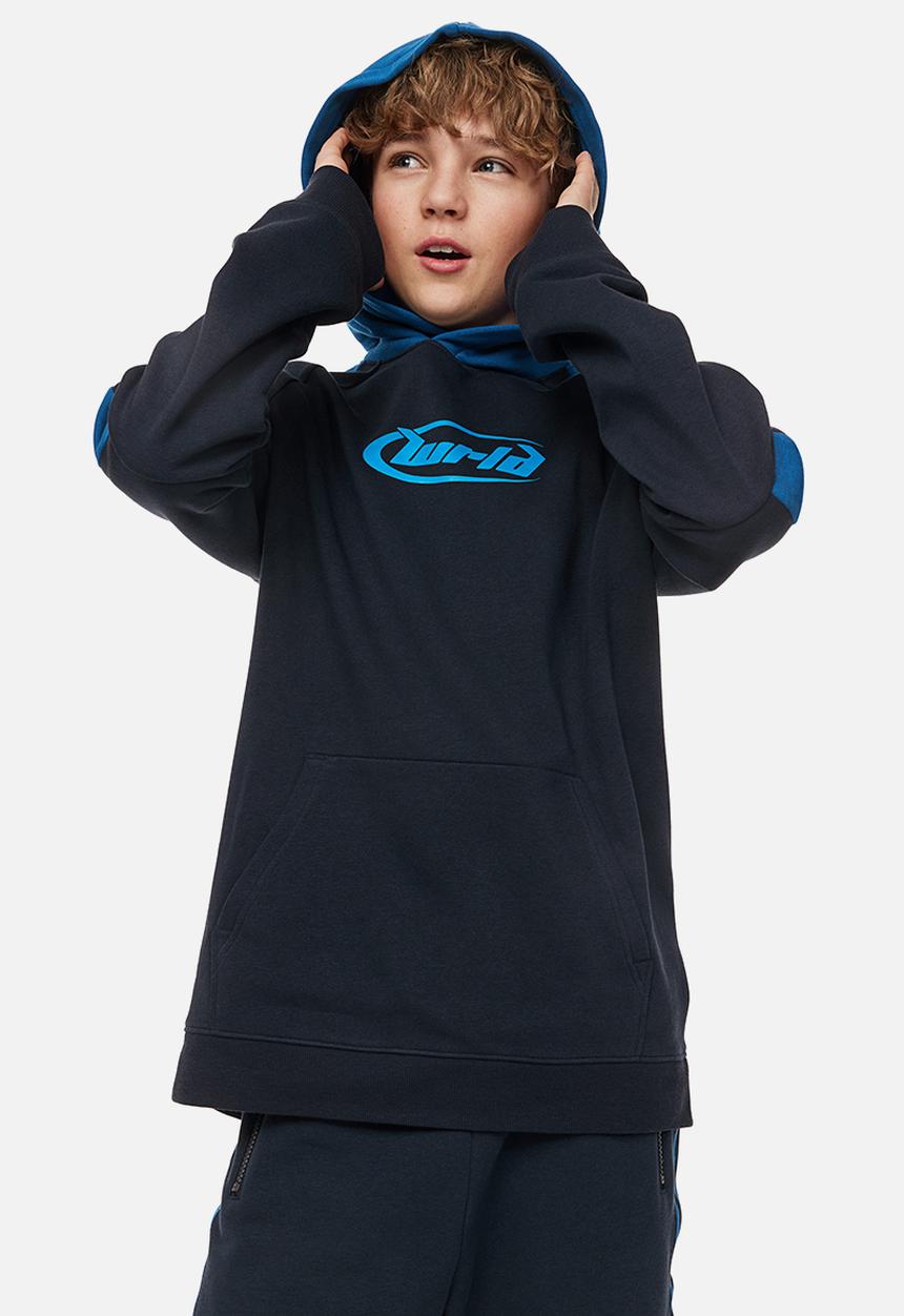 H&M - Printed hoodie - blue