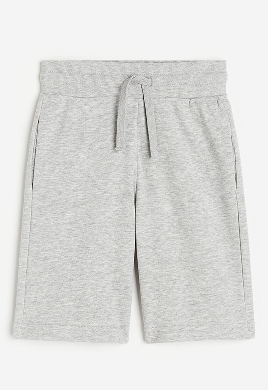 H&M - Sweatshirt shorts - light grey marl