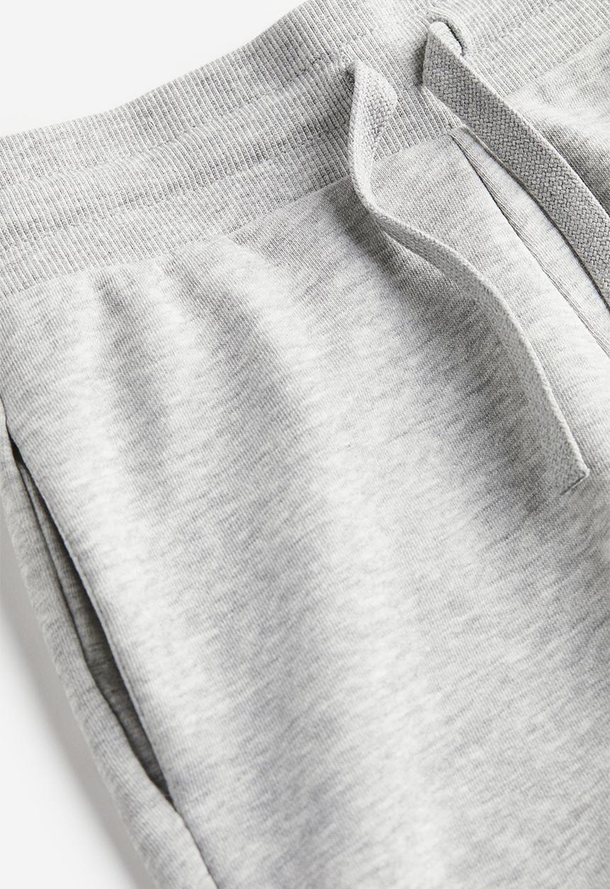 H&M - Sweatshirt shorts - light grey marl