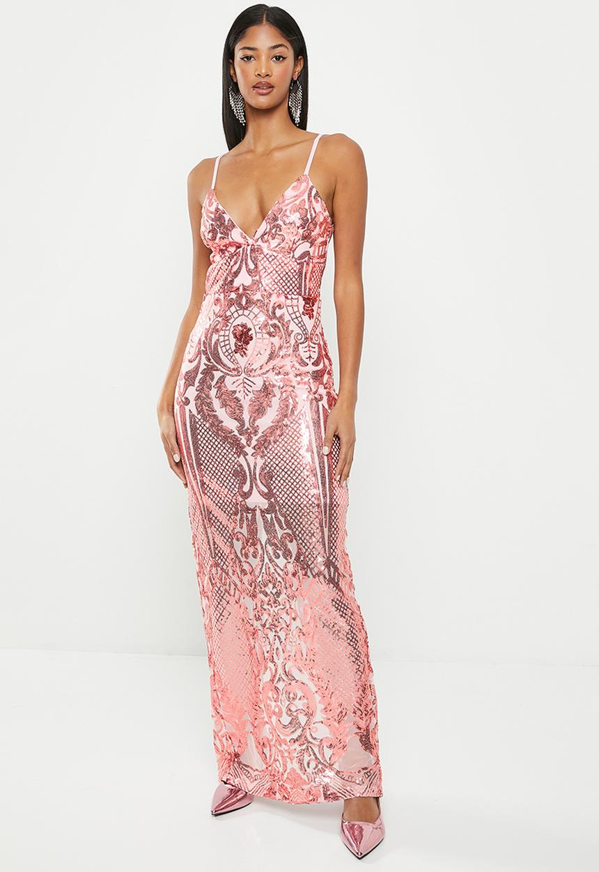 SISSY BOY - Glam maxi dress - pink