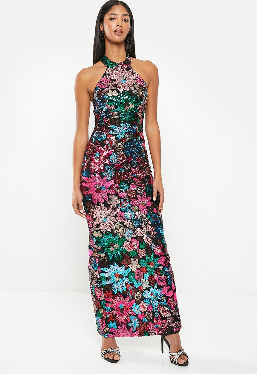 SISSY BOY - Minds universe: sequin maxi dress - multi