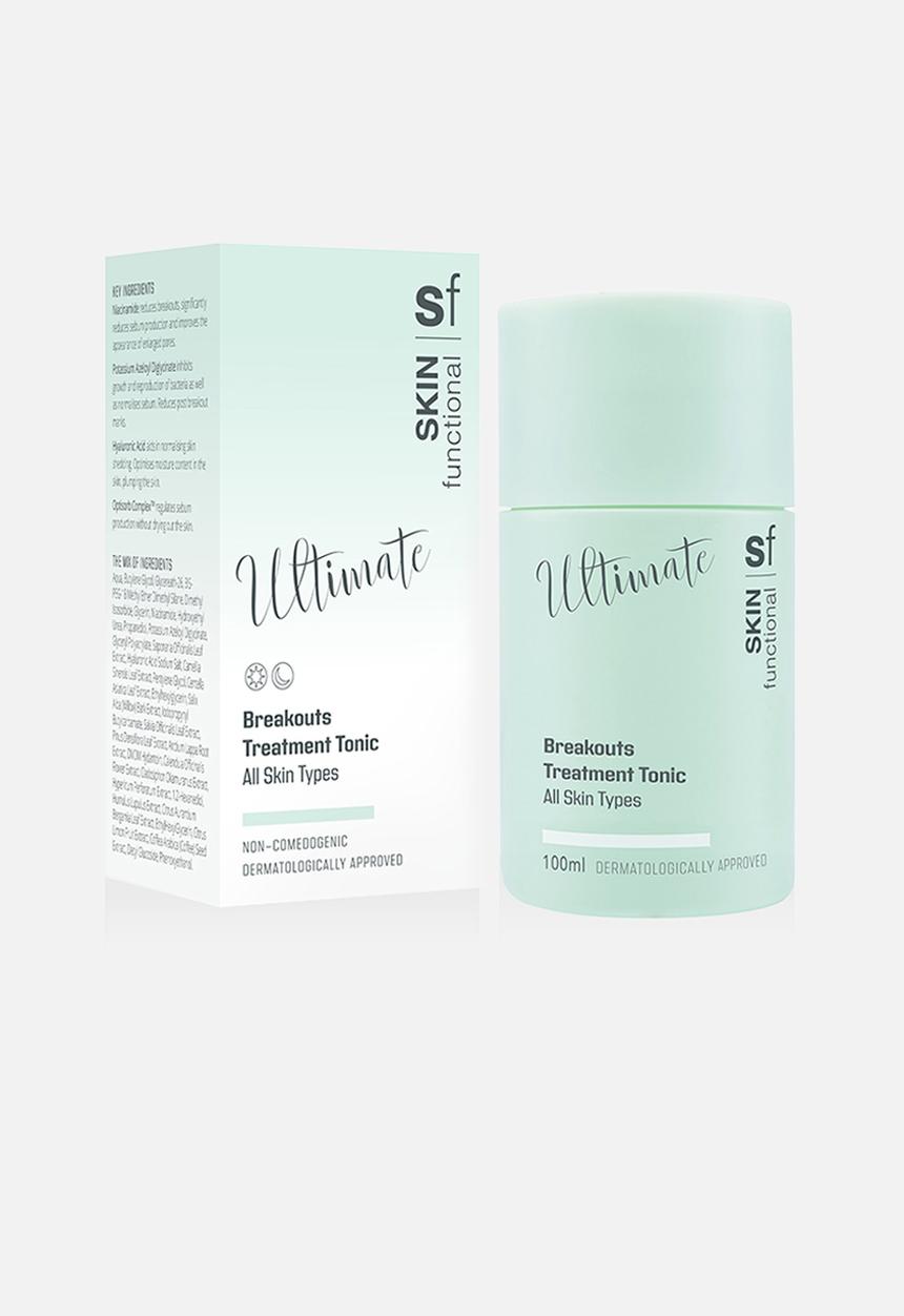 SKIN functional - Ultimate - Effective Breakouts Treatment Tonic. All Skin Types