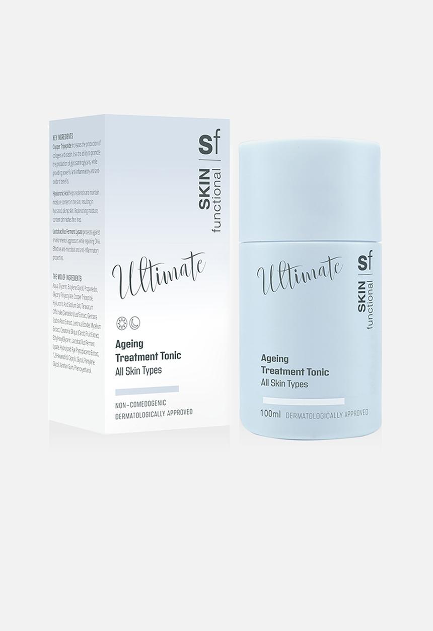 SKIN functional - Ultimate - Ageing Treatment Tonic. All Skin Types. Copper Tripeptide
