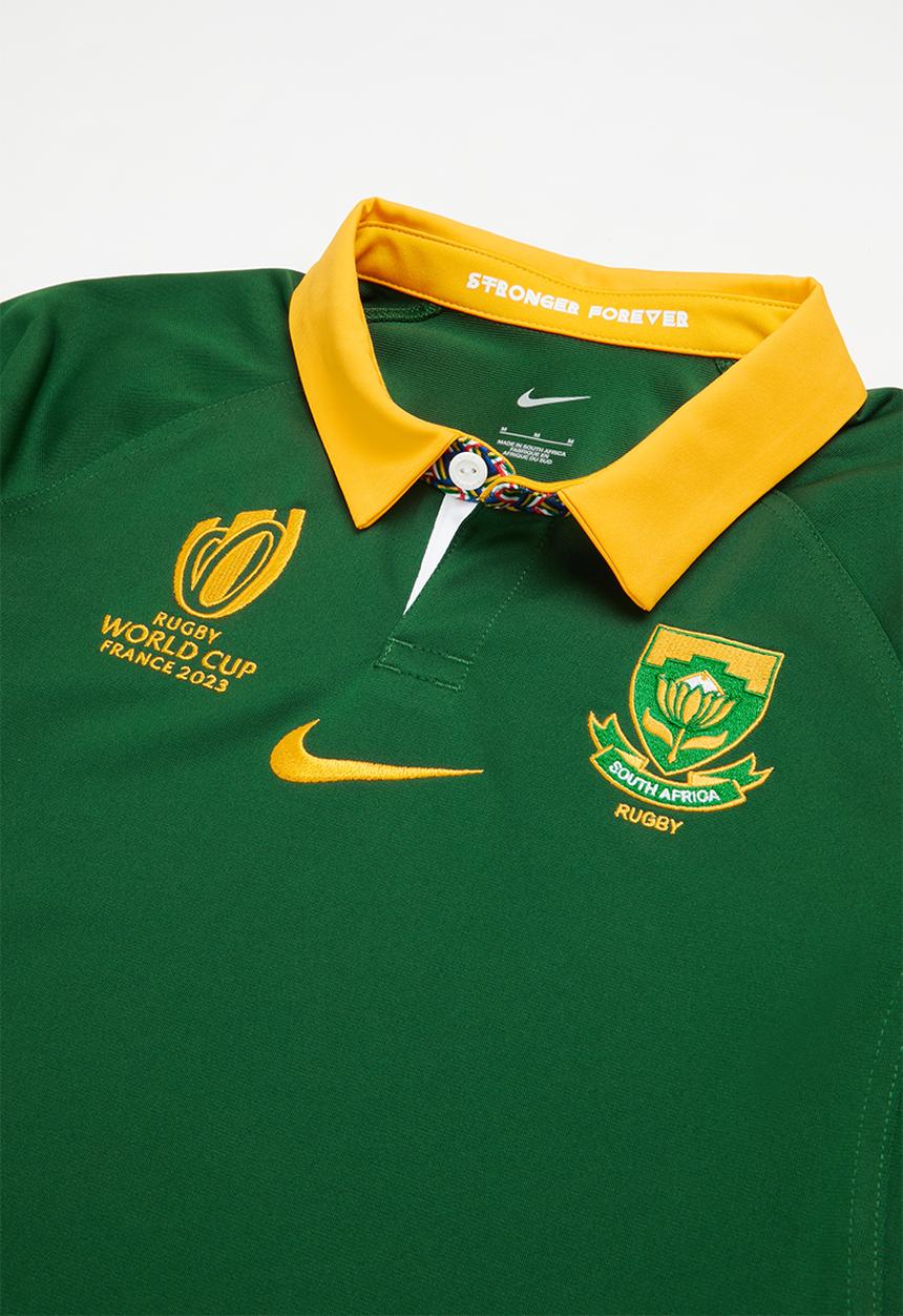 Nike - Springboks men's RWC23 stadium home ss jersey - gorge green/ gold