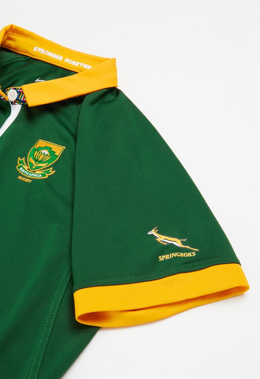 Nike - Womens Springbok stadium jersey home - gorge green/university gold