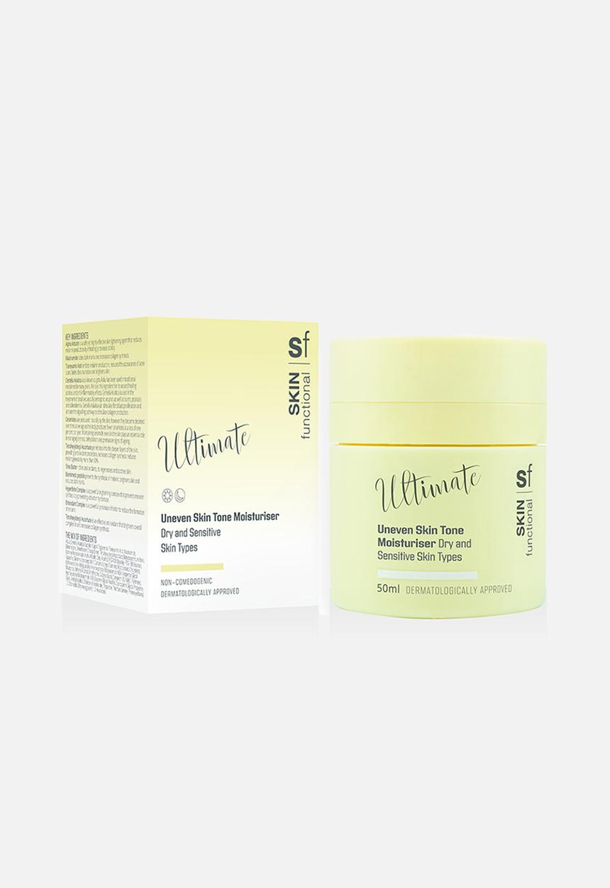 SKIN functional - Ultimate - Moisturiser For Pigmentation And Uneven Skin. Dry, Sensitive.