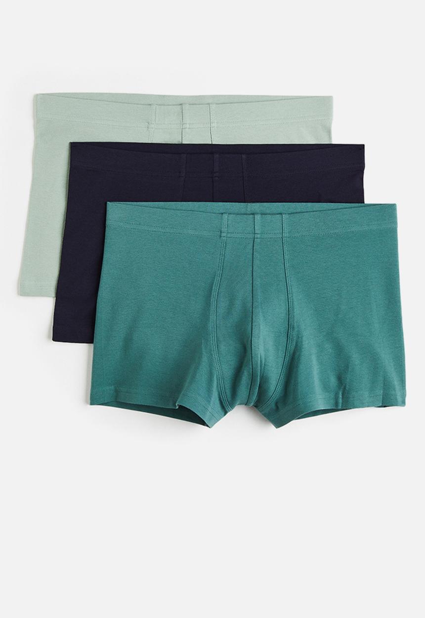 H&M - 3-Pack short cotton trunks - multi