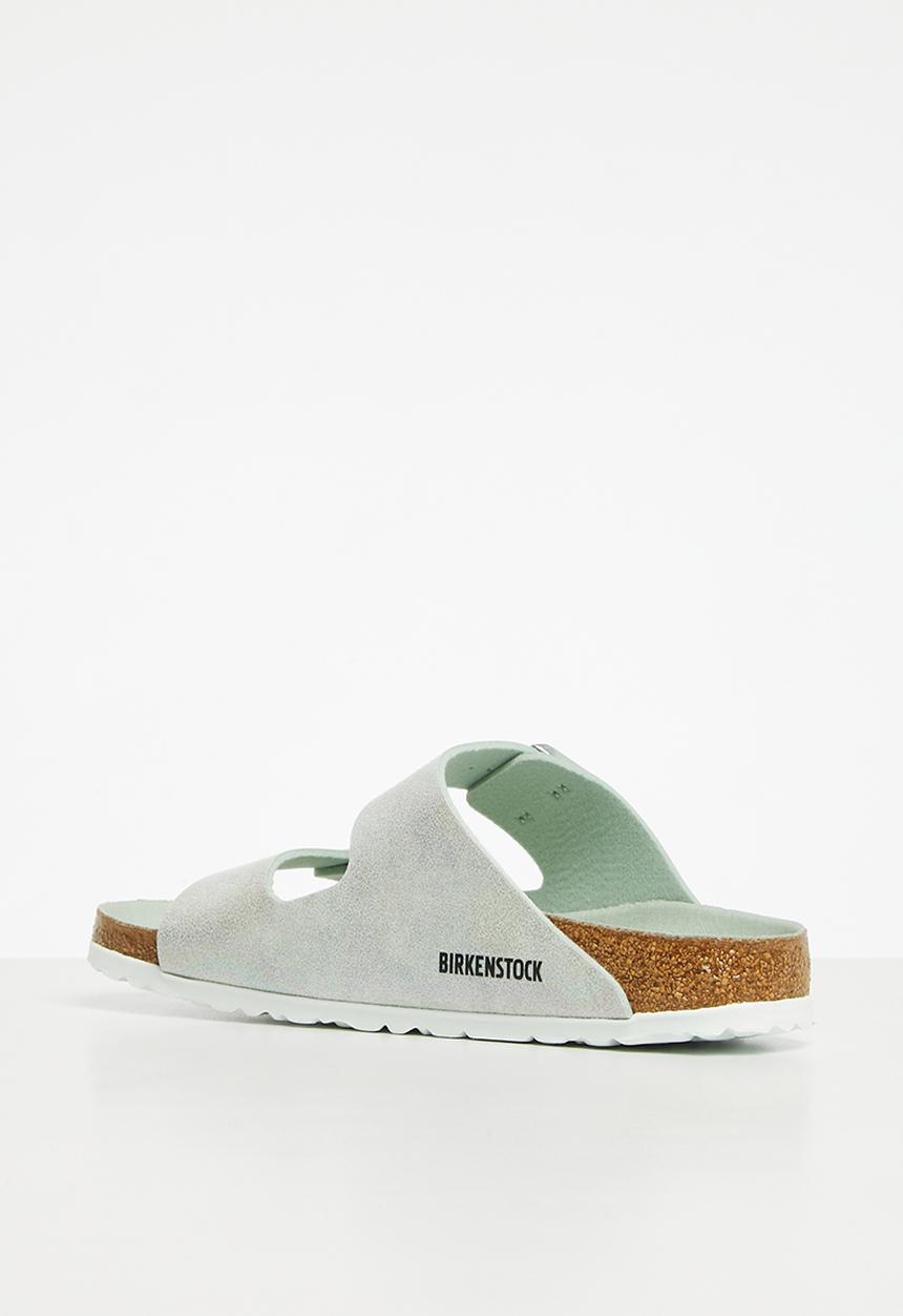 Birkenstock - Arizona iridescent shine narrow - matcha
