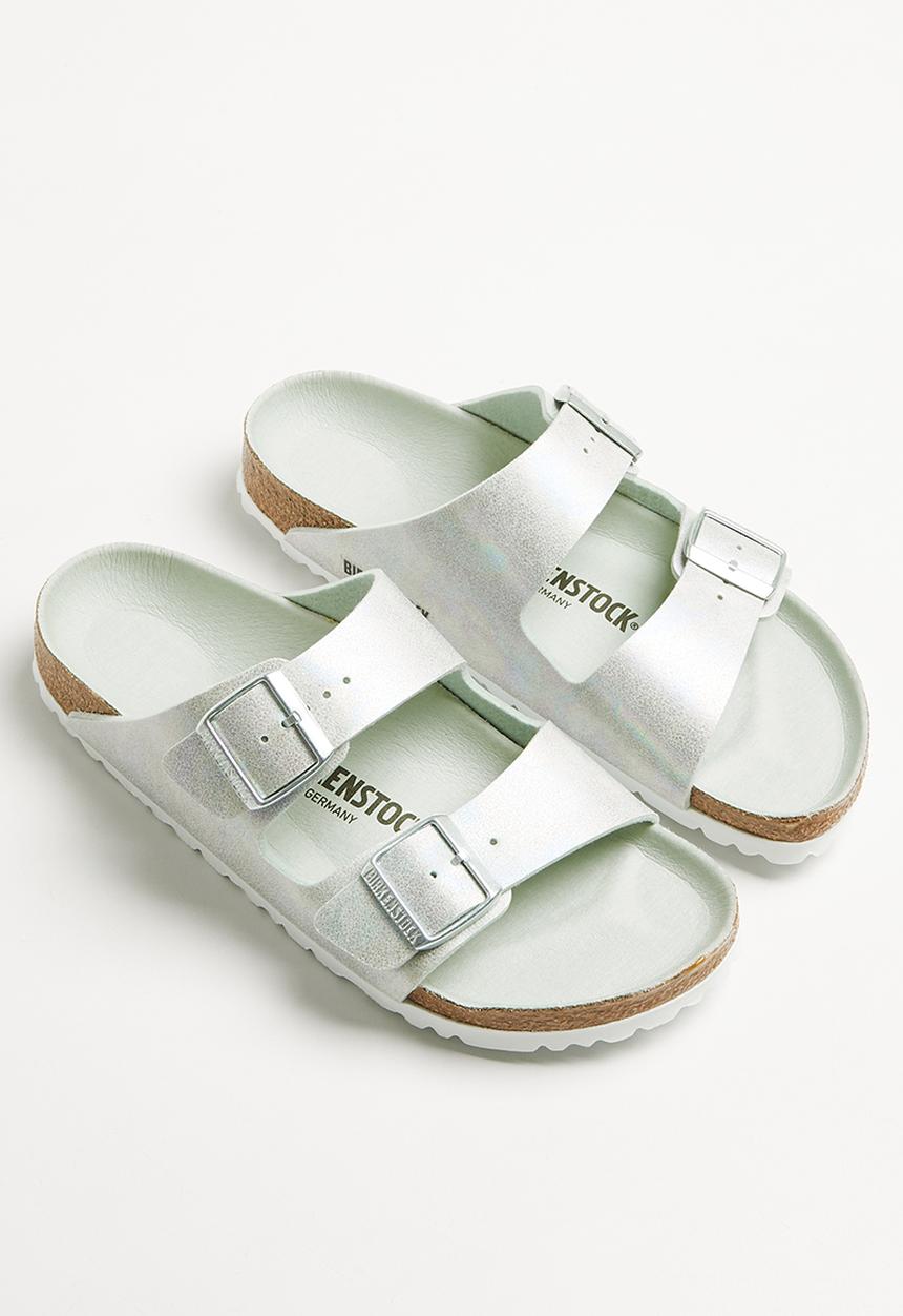 Birkenstock - Arizona iridescent shine narrow - matcha