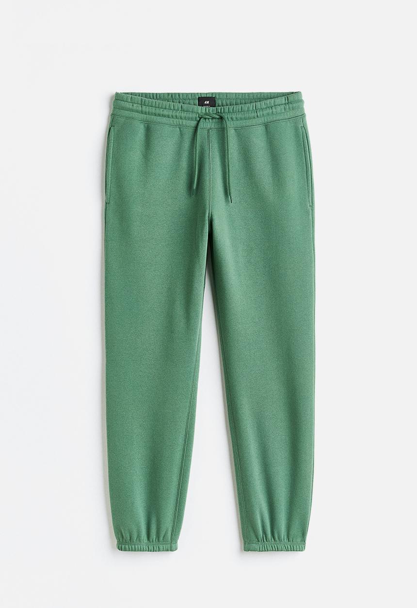 H&M - Relaxed fit sweatpants - green