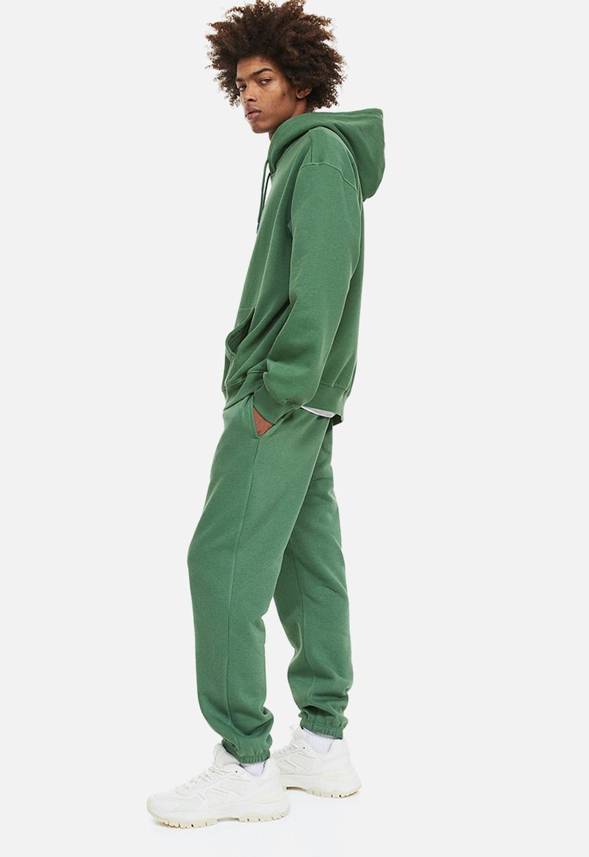 H&M - Relaxed fit sweatpants - green