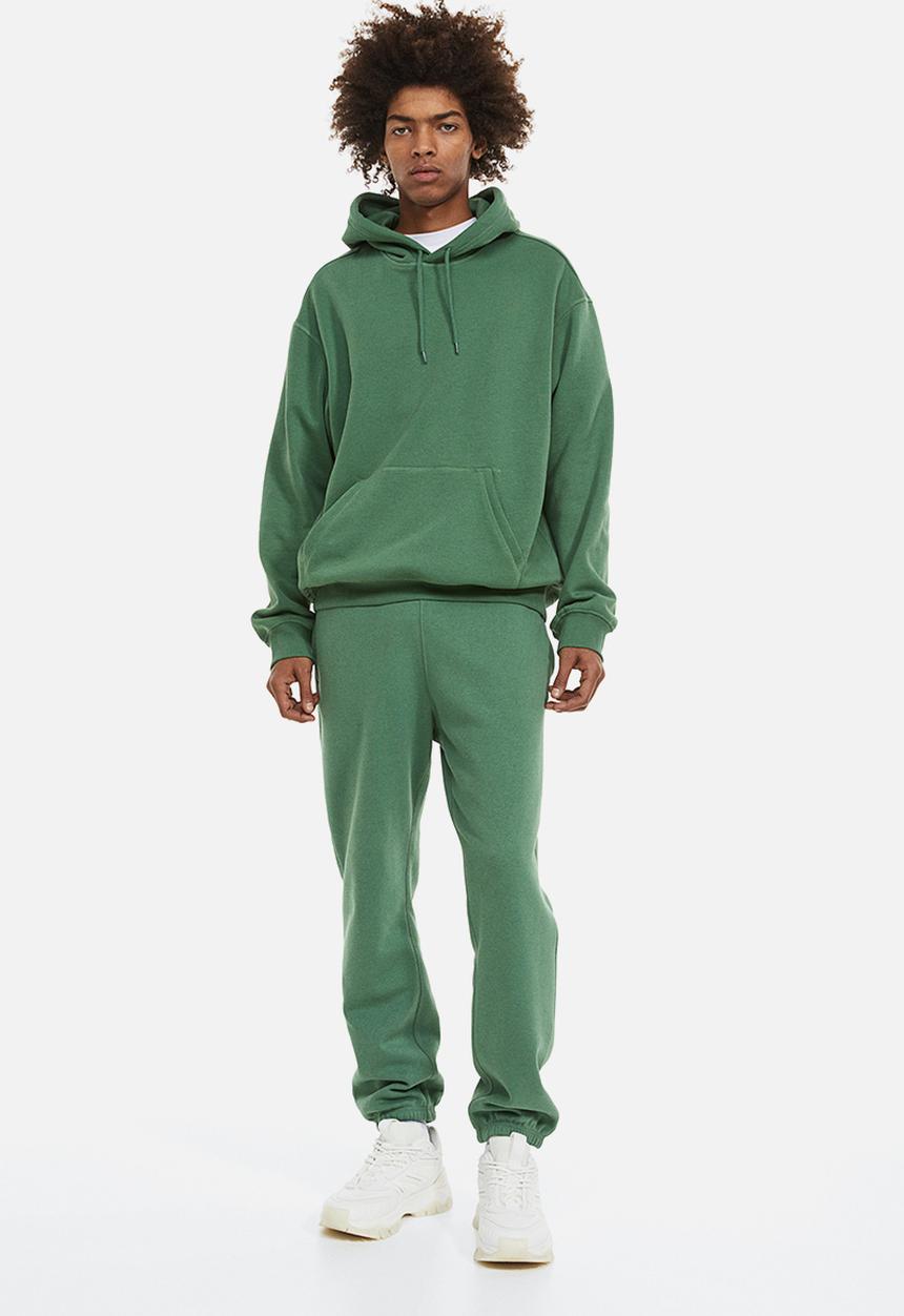 H&M - Relaxed fit sweatpants - green