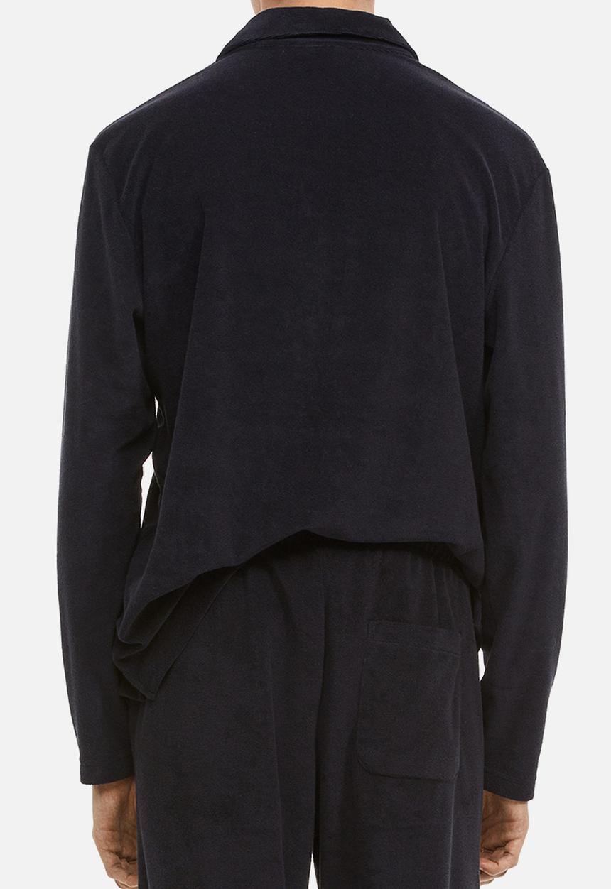 H&M - Regular fit terry joggers - navy blue