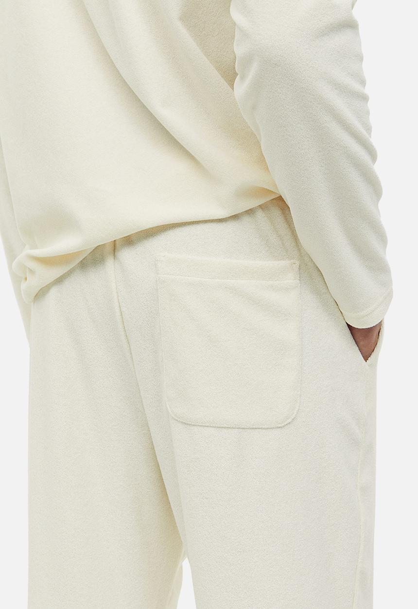 H&M - Regular fit terry joggers - cream