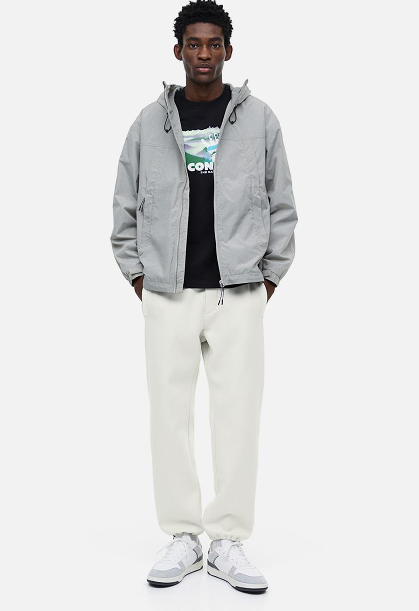 H&M - Relaxed fit joggers - white