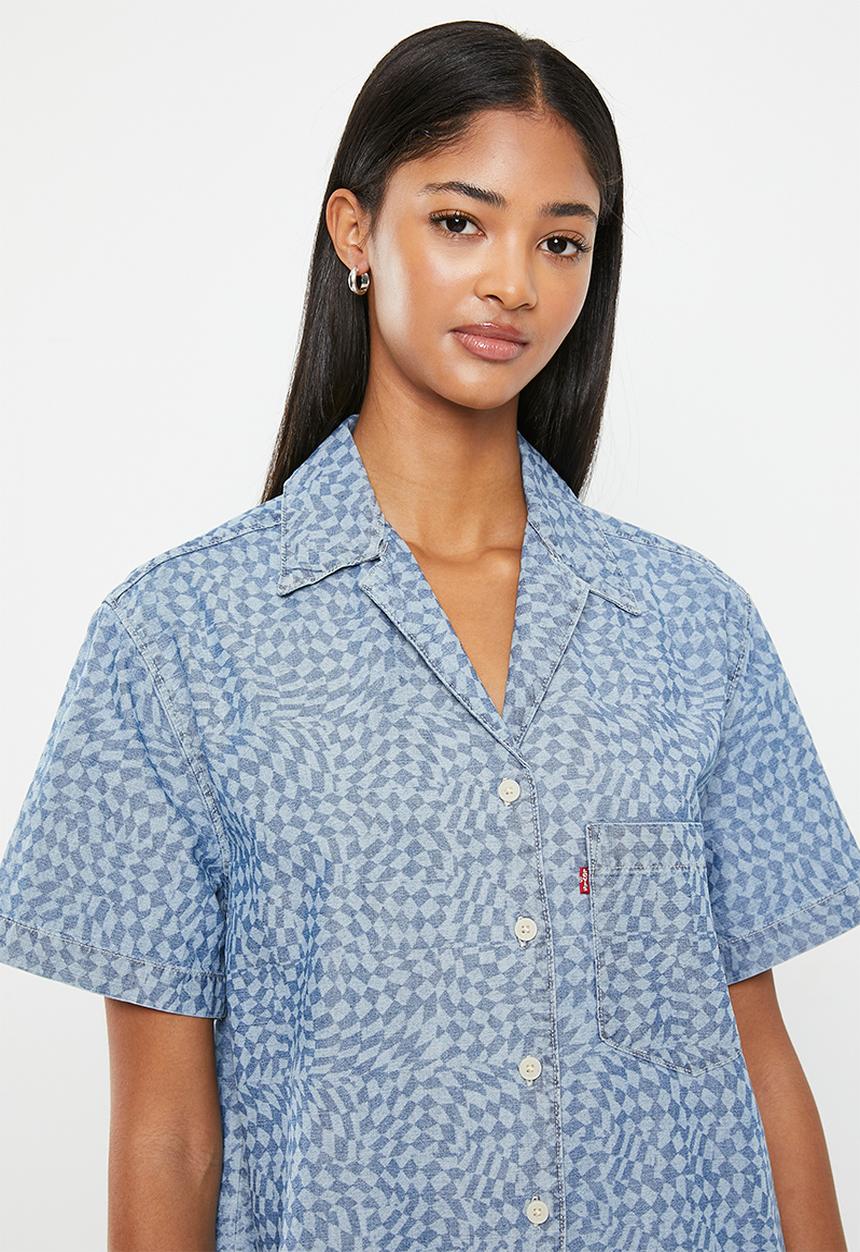 Levi’s® - Aiden short sleeve shirt harper laser - blue