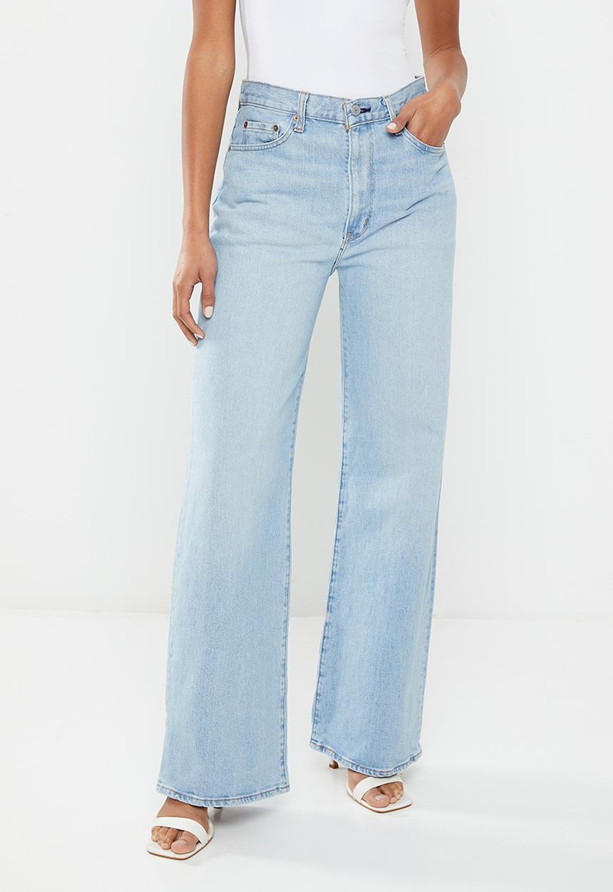Levi’s® - Ribcage wide leg za far and wide - light Indigo